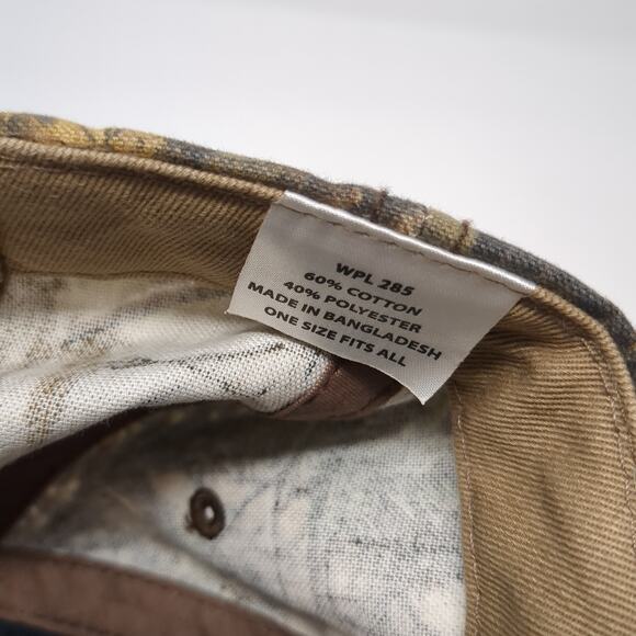 Blue DEF Diesel Exhaust Fluid Strapback Baseball Cap Multicolor OS Camouflage - Picture 9 of 10